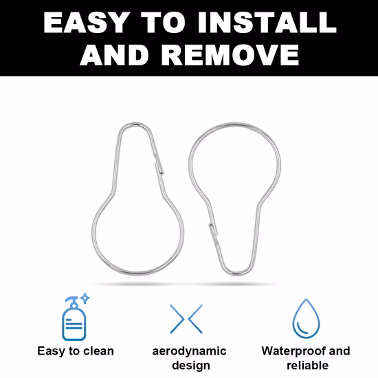 Двойной роликовый скользящий крючок, кольцо для занавески для душа, подвесные крючки для сортировки и организации