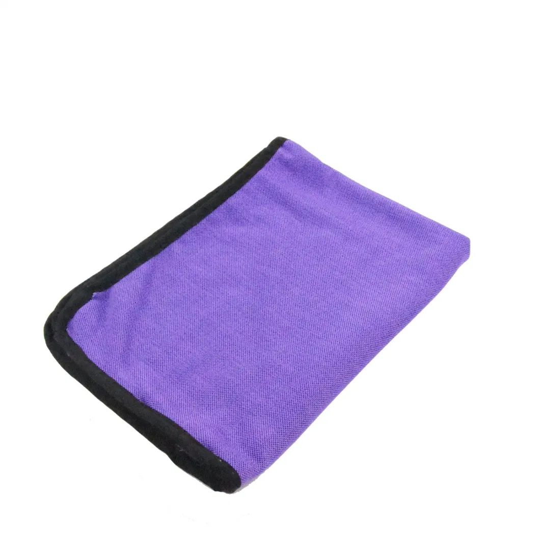 40X60cm Purple Twist Pile Car Cleaning High Performance Washable Microfiber Cloth